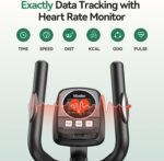 Niceday Elliptical Exercise Machine, Elliptical Machine for Home, Magnetic Elliptical Trainer with 15.5IN-19IN Stride, 16 Resistance Levels, 400LBS Loading Capacity, Support Kinomap APP - Image 7