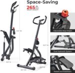Sunny Health & Fitness Stair Stepper w/Handlebar, Extended Step Range Climber Machine for Legs, Core and Glute Workouts, Connection with Free SunnyFit App - Image 7