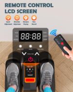 Under Desk Elliptical Machine, Ellipse Leg Exerciser for Seniors with 12 Adjustable Speed, Quiet & Portable Electric Machine Seated Pedal Exerciser with Remote Control for Home - Image 6