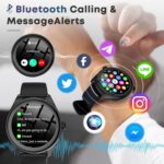 Smart Watches for Women Men, 1.39" HD IPS Touchscreen Smartwatch with 120 Sports Modes, Heart Rate/Sleep Monitor, IP67 Waterproof, Bluetooth Call & Music Control for iPhone/Android (Black) - Image 7