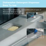 COMFEE' Countertop Dishwasher, Portable Dishwasher with 6L Built-in Water Tank, Mini Dishwasher with More Space Inside, 7 Programs, UV Hygiene& Auto Door Open, for Apartments, Dorms& RVs, White - Image 13