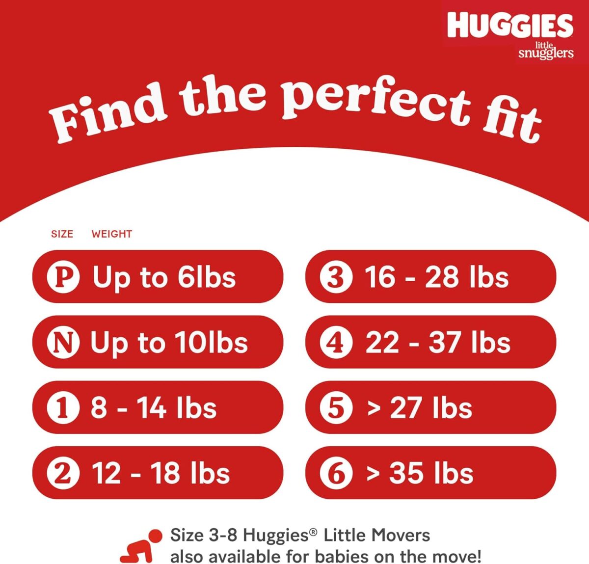 Huggies Size Newborn Diapers, Little Snugglers Baby Diapers, Size Newborn (up to 10 lbs), 144 Count, Packaging May Vary - Image 7