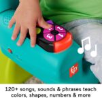 Fisher-Price Toddler Learning Toy Laugh & Learn Smart Stages Chair with Music Lights & Activities for Infants Ages 1+ Years, Teal - Image 4