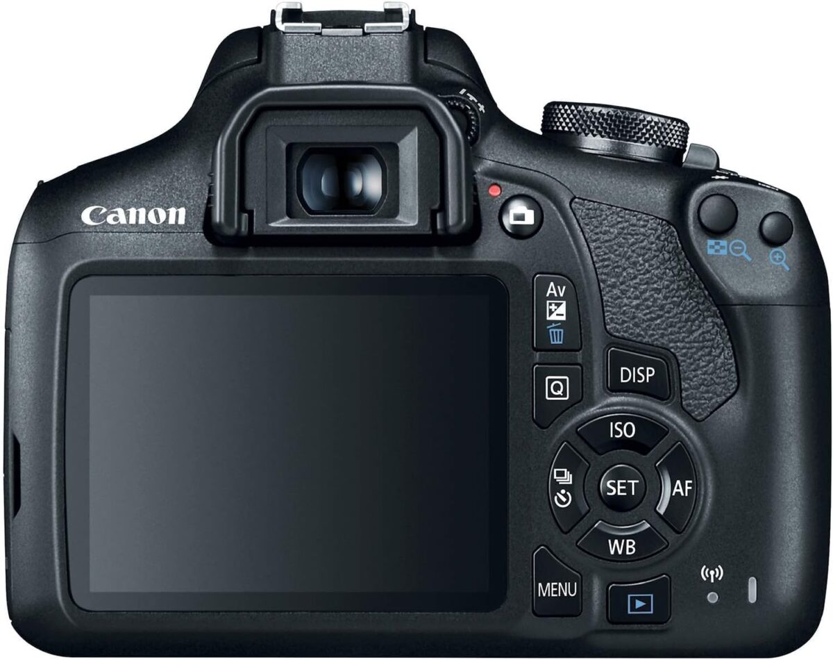 Canon EOS Rebel T7 DSLR Camera with 18-55mm Lens (Black) (Renewed) - Image 5