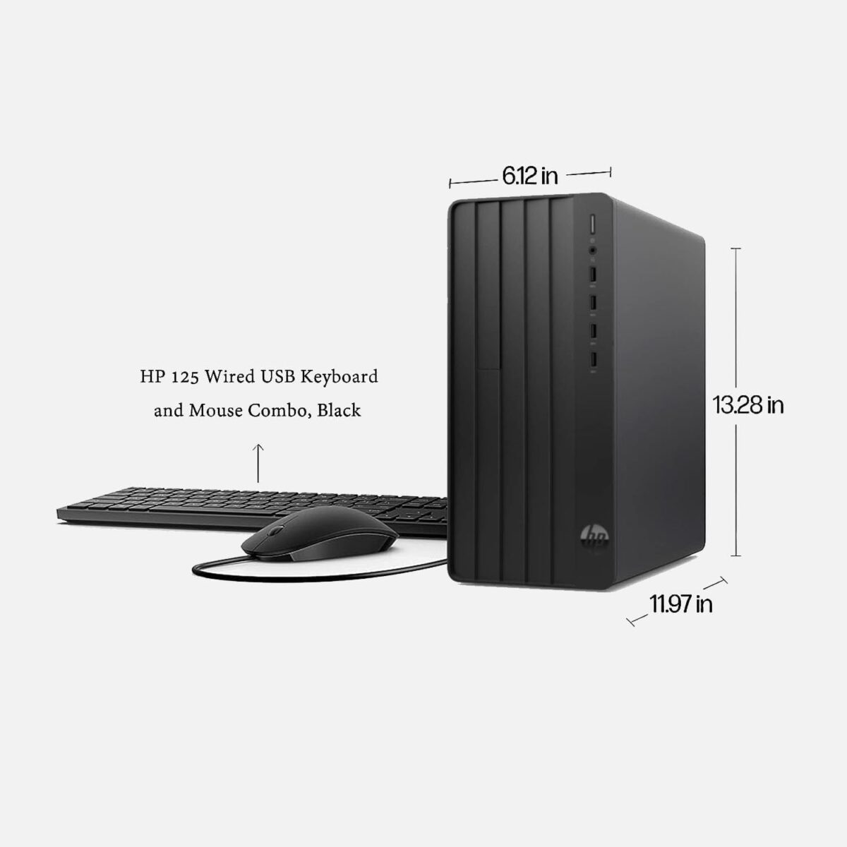 HP Desktop Computers Tower PC for Home Business Student, Intel 6-Core i5-12500 (Beat i7-11700), 32GB DDR4 RAM, 1TB PCIe SSD, WiFi, Bluetooth, RJ-45, Keyboard and Mouse, Windows 11 Pro, Wendbo - Image 8