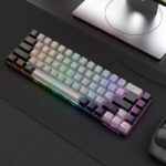 65% Gaming Keyboard, Wired Backlit Mini Keyboard, Ultra-Compact Anti-Ghosting No-Conflict 68 Keys Membrane Gaming Wired Keyboard for PC Laptop Windows Gamer - Image 8