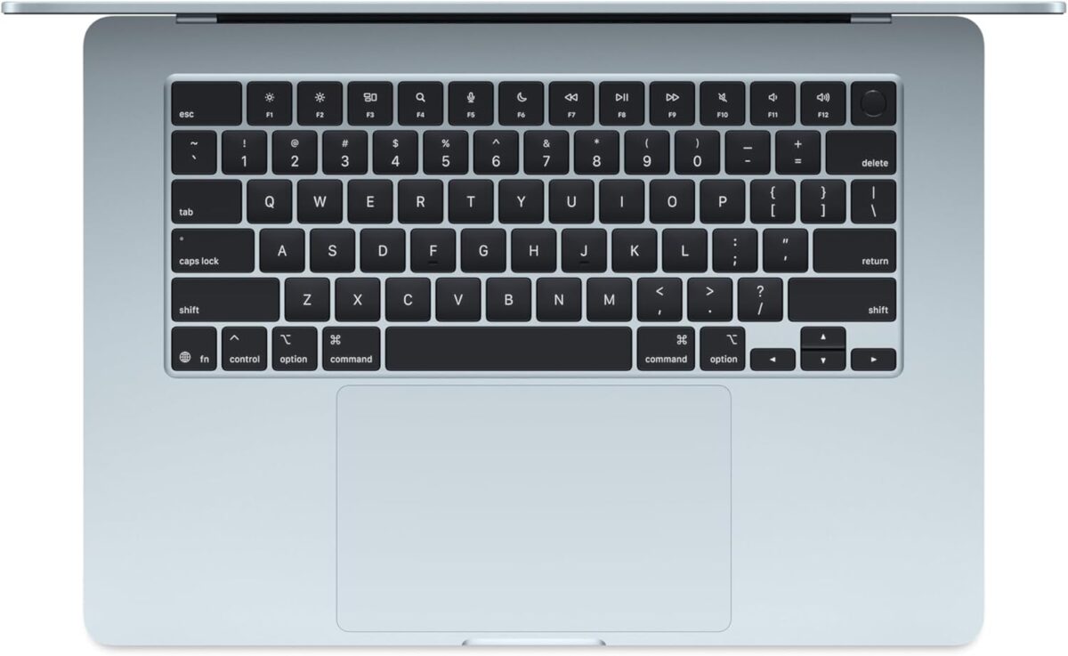 Apple 2025 MacBook Air 15-inch Laptop with M4 chip, 24GB Unified Memory, 2TB SSD Storage - Sky Blue - Image 3