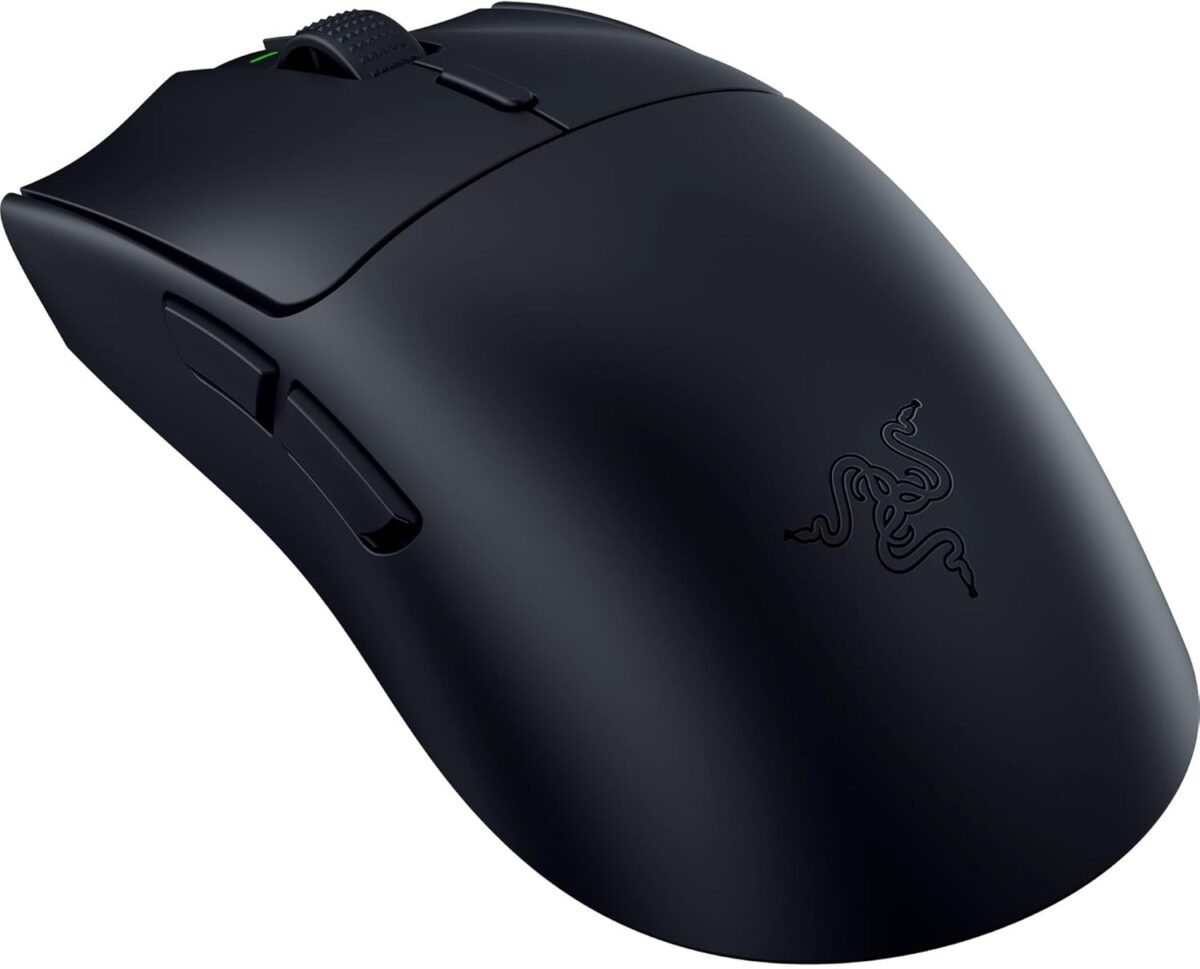 Razer Viper V3 HyperSpeed Wireless Esports Gaming Mouse: 82g Lightweight - Up to 280 Hr Battery - 30K DPI Optical Sensor - Gen-2 Mechanical Switches - 8 Programmable Controls - Classic Black - Image 8