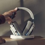 Fractal Design Scape Light - Wireless PC Gaming Headset - Detachable Flip-to-Mute Microphone with Noise Cancellation - Battery Life Up to 40 Hours - Configurable Ambient Lighting - Gray - Image 6