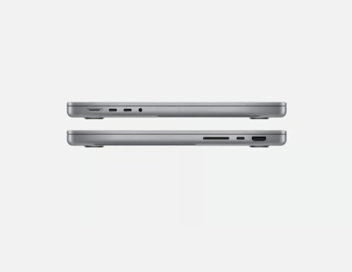 Apple MacBook Pro 2021 with Apple M1 Pro chip (14-inch, 16GB RAM, 512GB SSD) - Space Gray (Renewed) - Image 5