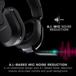 Turtle Beach Stealth 600 Wireless Multiplatform Amplified Gaming Headset for PS5, PS4, PC, & Mobile – Bluetooth, 80-Hr Battery, Noise-Cancelling Flip-to-Mute Mic, 50mm Speakers – Black - Image 6