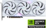MSI Gaming RTX 5060 Ti 16G Gaming Trio OC White Graphics Card (16GB GDDR7, 128-bit, Extreme Performance: TBA MHz, DisplayPort x 3 2.1a, HDMI 2.1b, NVIDIA Blackwell Architecture) - Image 3