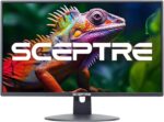 Sceptre 24-inch Professional Thin 1080p LED Monitor 99% sRGB 2x HDMI VGA Build-in Speakers, Machine Black (E248W-19203R Series) - Image 5
