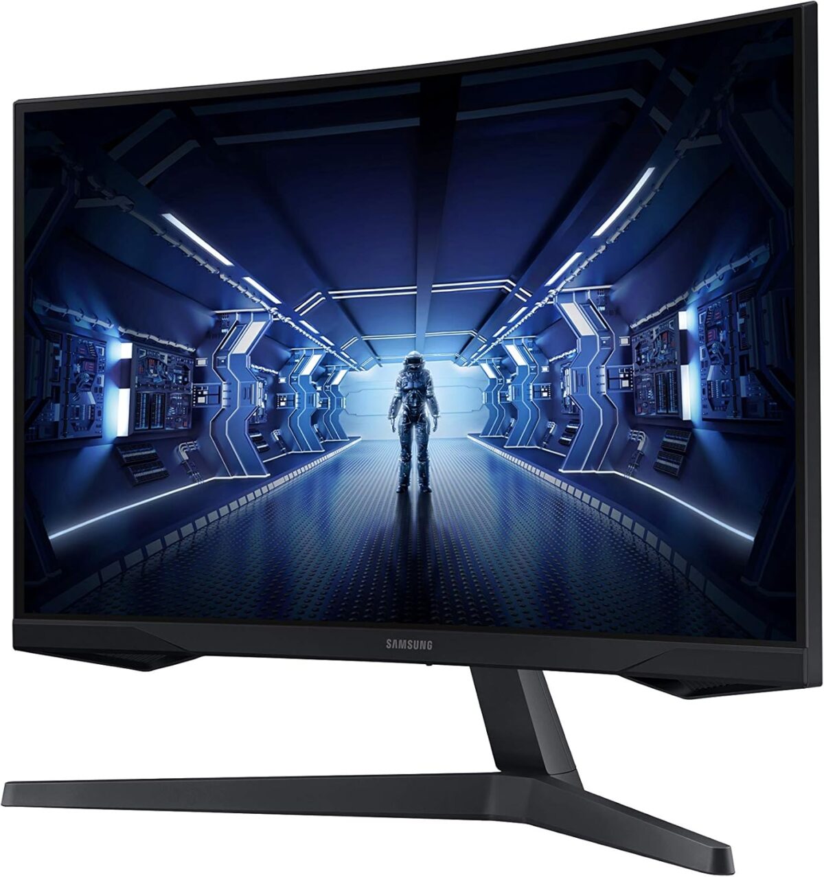 SAMSUNG 34' Odyssey G5 Ultra-Wide Gaming Monitor with 1000R Curved Screen, 165Hz, 1ms, FreeSync Premium, Large Display, Eye Comfort, Multiple Ports, WQHD, LC34G55TWWNXZA, Black - Image 3