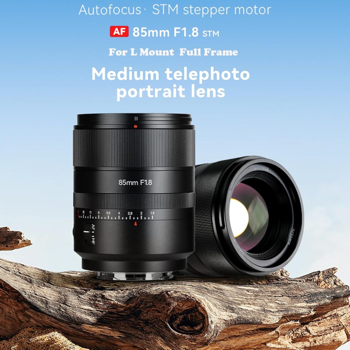 7artisans AF 85mm F1.8 Full Frame Camera Lens STM Auto Manual Focus for L Mount,Large Aperture,Face/Eye Auto Focus,for Portraiture/Street Photography/Humanistic Subjects - Image 3