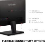 ViewSonic VS2447M 24 Inch 1080p Monitor with 100Hz, FreeSync, Thin Bezels, Eye Care, HDMI, VGA Inputs for Home and Office - Image 6