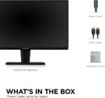 ViewSonic VS2447M 24 Inch 1080p Monitor with 100Hz, FreeSync, Thin Bezels, Eye Care, HDMI, VGA Inputs for Home and Office - Image 7
