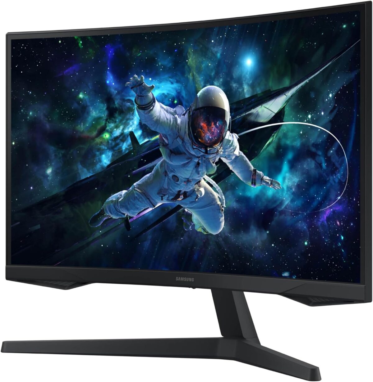 SAMSUNG 32" Odyssey G55C Series QHD 1000R Curved Gaming Monitor, 1ms(MPRT), HDR10, 165Hz, AMD Radeon FreeSync, Eye Care, Glare Free, Sharp Resolution LS32CG550ENXZA - Image 8