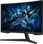 SAMSUNG 32" Odyssey G55C Series QHD 1000R Curved Gaming Monitor, 1ms(MPRT), HDR10, 165Hz, AMD Radeon FreeSync, Eye Care, Glare Free, Sharp Resolution LS32CG550ENXZA - Image 8