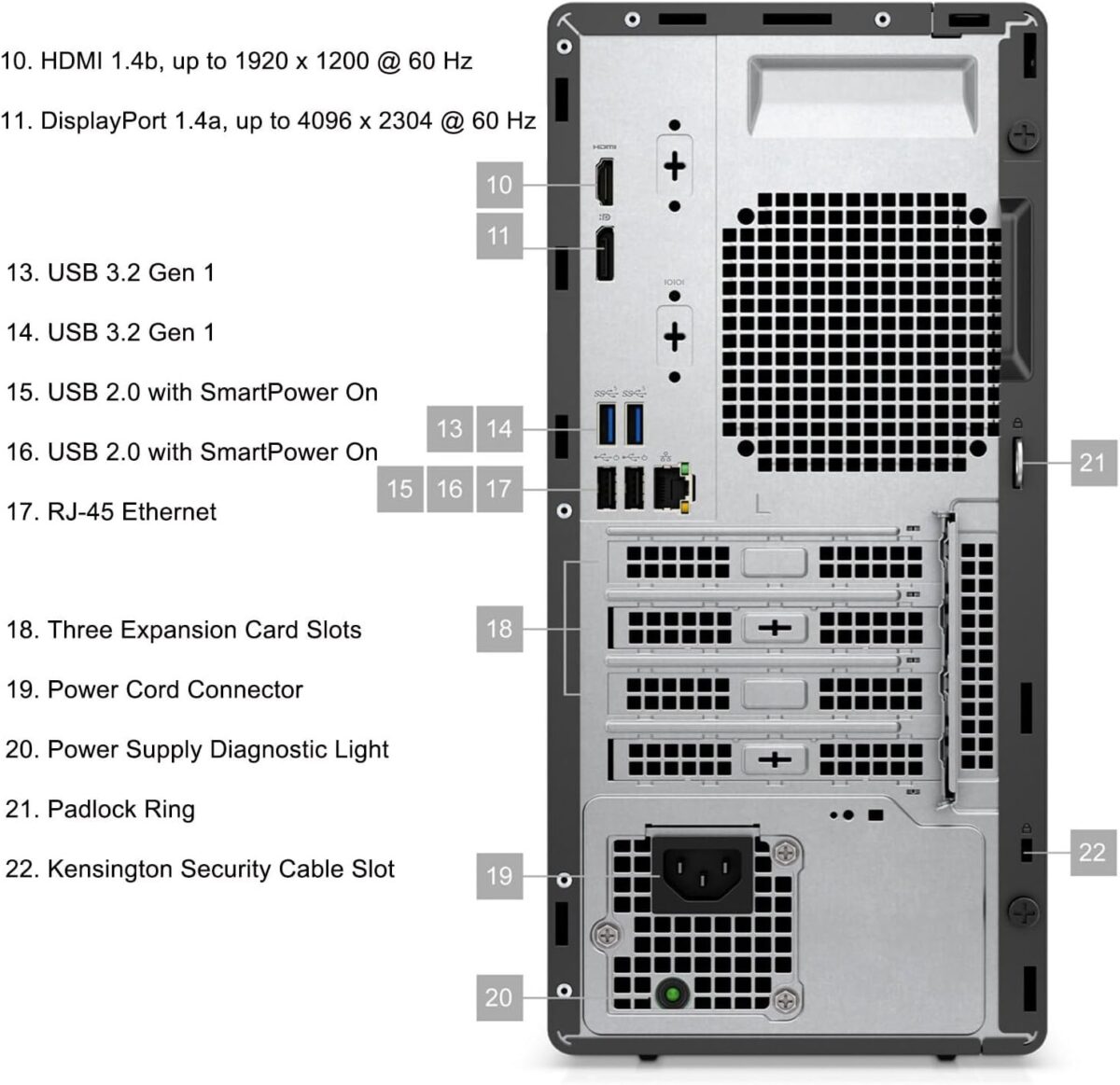 Dell OptiPlex 7020 7000 Series Tower Business Desktop Computer, Intel 6-Core i5-12500 (Beat i7-11700), 64GB DDR5 RAM, 1TB PCIe SSD, DVDRW, WiFi Adapter, RJ-45, HDMI, DisplayPort, Windows 11 Pro - Image 7