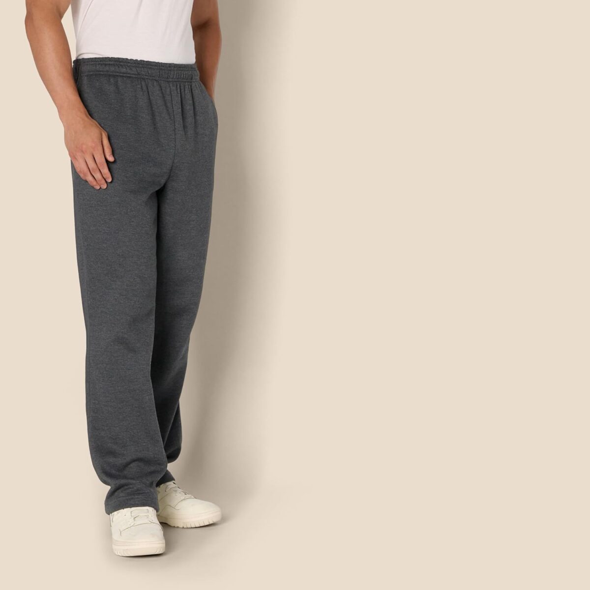 Amazon Essentials Men's Fleece Open Bottom Sweatpant (Available in Big & Tall) - Image 4