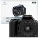 Minolta ProShot 64MP Digital Camera – 10x Optical Zoom, 4K Ultra HD Video, Macro Shooting, Anti-Shake, 3-inch LCD Screen, Face Detection – Includes 32GB SD Card, Battery & Case (Black) - Image 8