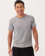 Real Essentials 5 Pack: Men’s Short Sleeve Dry Fit T-Shirts – Moisture Wicking Athletic Workout Gym Fitness Casual Tees - Image 7
