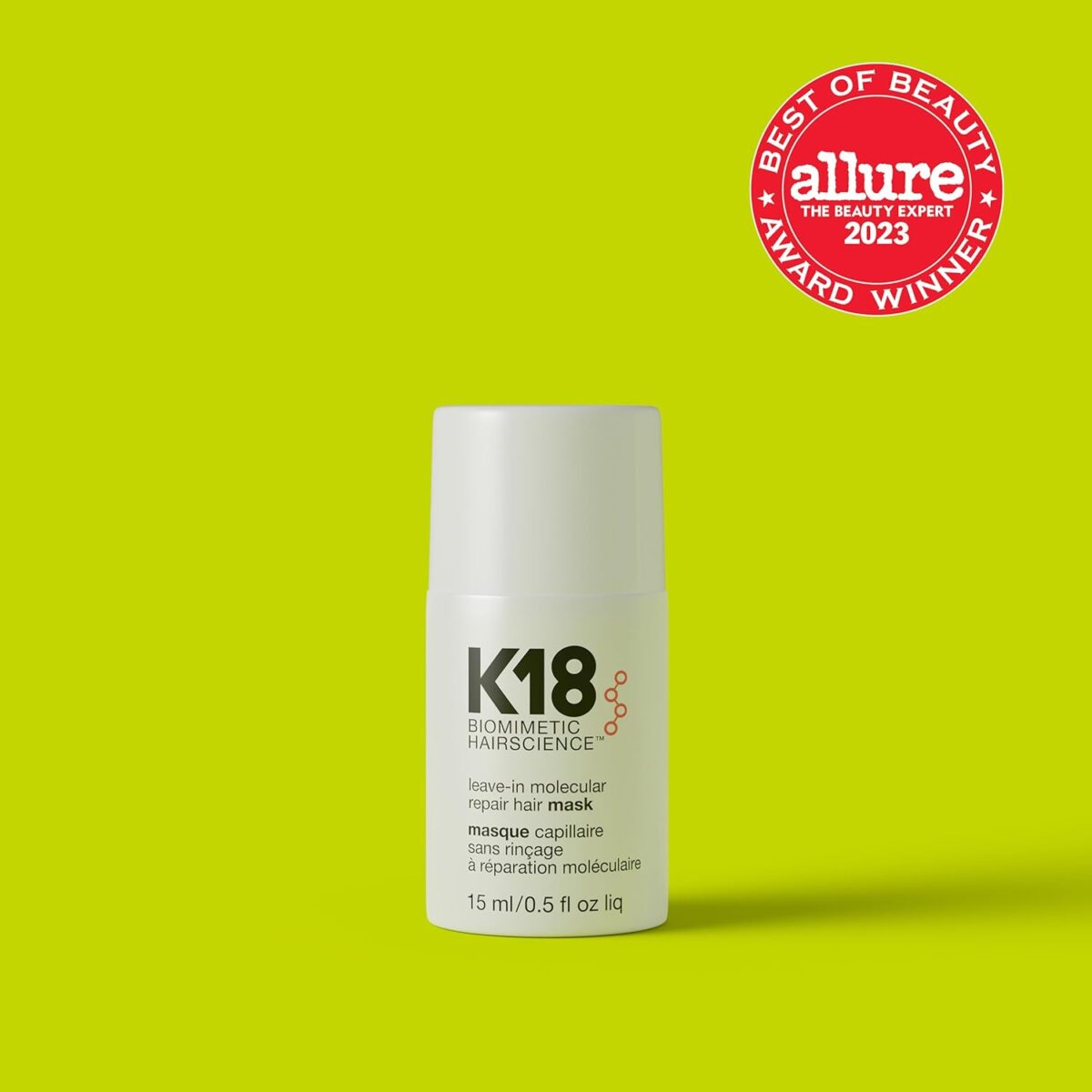 K18 Leave-In Molecular Hair Mask, Repairs Dry or Damaged Hair, Reverse Hair Damage from Bleach, Color, Chemical Services & Heat - Image 9