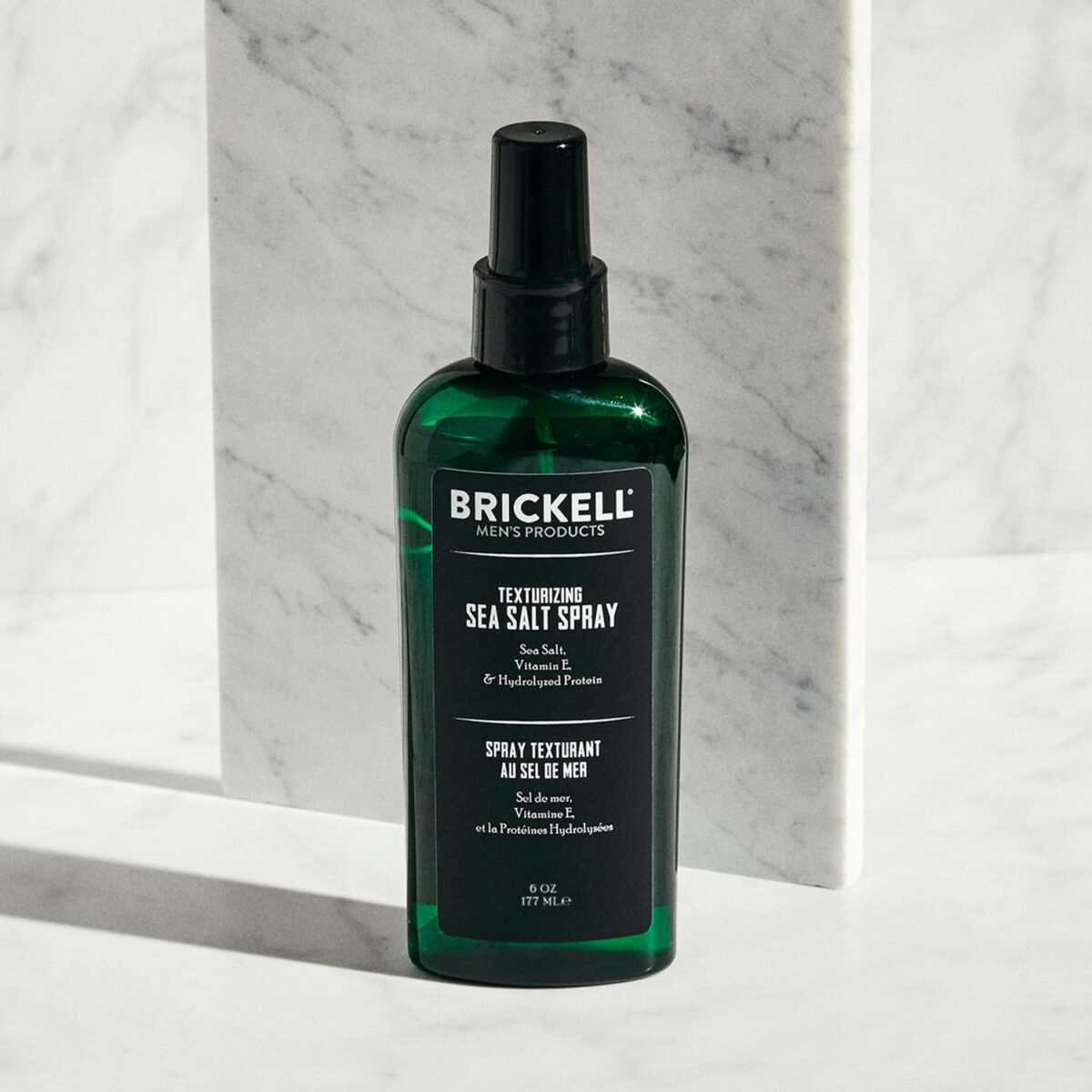 Brickell Men's Texturizing Sea Salt Spray for Men, Natural & Organic, Alcohol-Free, Lifts and Texturizes Hair for a Beach or Surfer Hair Style, 6 Ounce - Image 4