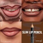 NYX PROFESSIONAL MAKEUP Slim Lip Pencil, Long-Lasting Creamy Lip Liner - Espresso - Image 3