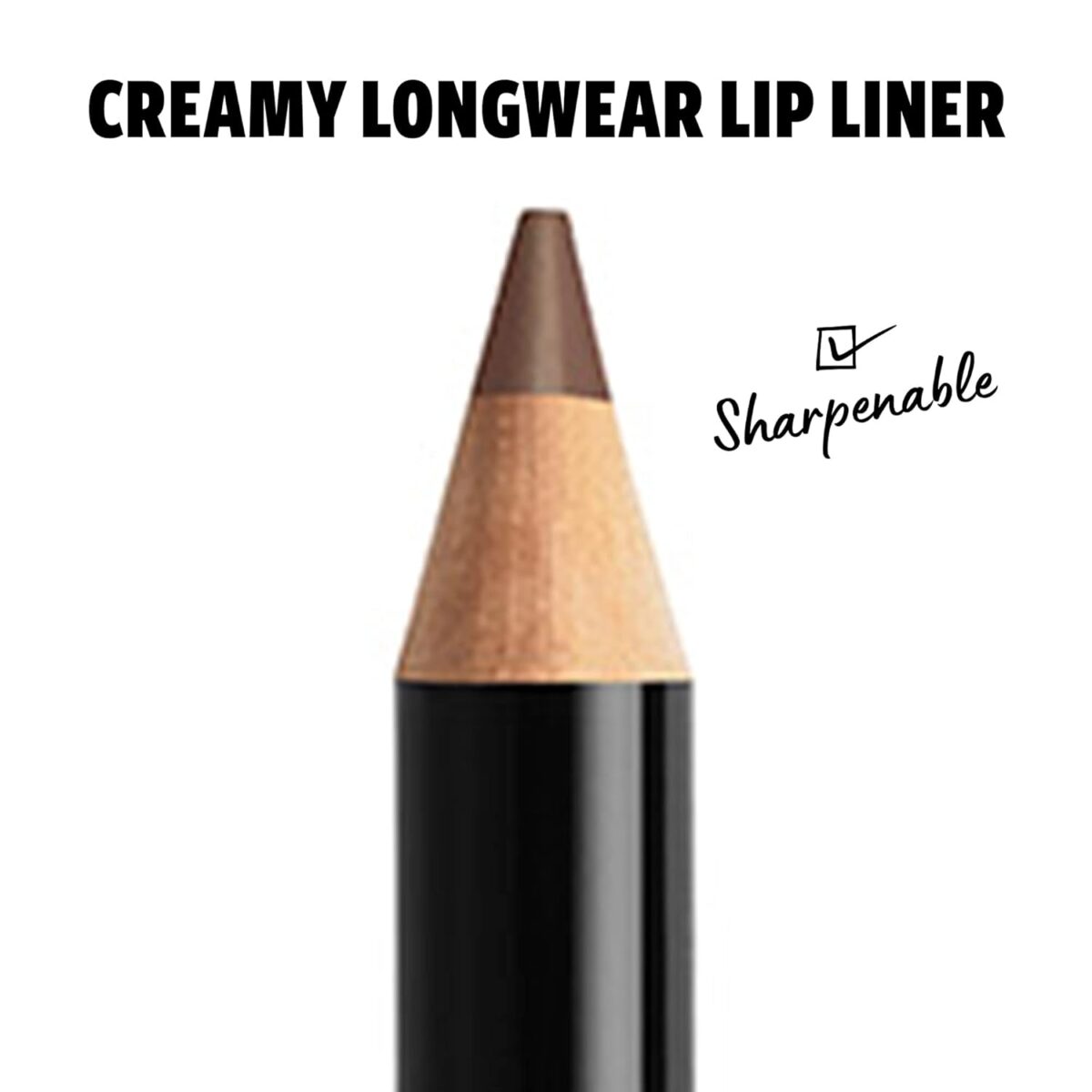 NYX PROFESSIONAL MAKEUP Slim Lip Pencil, Long-Lasting Creamy Lip Liner - Espresso - Image 4