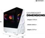 CyberPowerPC Gamer Xtreme VR Gaming PC, Intel Core i7-14700F 2.1GHz, GeForce RTX 5060 Ti 16GB, 16GB DDR5, 1TB PCIe 4.0 SSD, WiFi Ready & Windows 11 Home (GXiVR8040A17) - Image 4