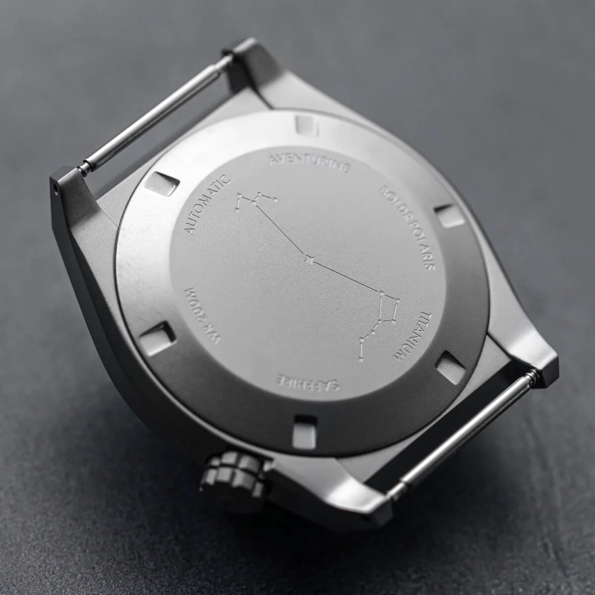 BOLDR Polaris Automatic Watch | 38mm Titanium Case, Aventurine Dial, 200m Water Resistance - Image 6