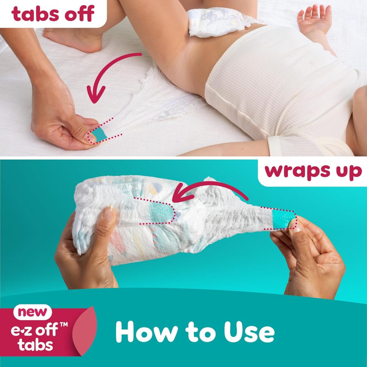 Pampers Diapers - Cruisers 360 - Size 4, 144 Count, Babyproof up to 100% Leakproof Pull-On Diaper - Image 9