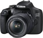 Canon EOS 2000D / Rebel T7 DSLR Camera with EF-S 18-55mm + EF 75-300mm Daul Lens + SanDisk 64GB Memory Card + Tripod + Case + Wideangle Lenses + ZeeTech Accessory Bundle (21pc Bundle) (Renewed) - Image 3