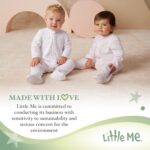 Little Me Clothes for Baby Unisex Gender Neutral Sleeper and Cap Set, 100% Cotton Scratch-Free Tag, Preemie to 9 Months - Image 8