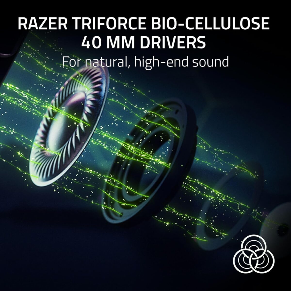 Razer Kraken V4 Pro Wireless Gaming Headset: OLED Control Hub - HD Haptics - 2.4GHz Wireless - Bluetooth - USB - 3.5 mm - Super Wideband Mic - For PC, Mac, PS5, Nintendo Switch, Steam Deck, Smartphone - Image 9