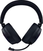 Razer Kraken V4 Pro Wireless Gaming Headset: OLED Control Hub - HD Haptics - 2.4GHz Wireless - Bluetooth - USB - 3.5 mm - Super Wideband Mic - For PC, Mac, PS5, Nintendo Switch, Steam Deck, Smartphone - Image 13