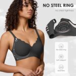 Wireless Seamless Jelly Bra for Women with Support - No Underwire Full Coverage Push Up Bras for Women - Image 4