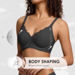 Wireless Seamless Jelly Bra for Women with Support - No Underwire Full Coverage Push Up Bras for Women - Image 5