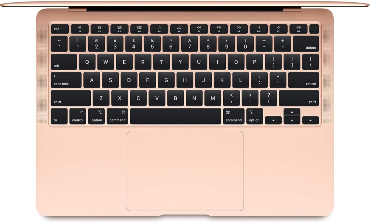 Apple Early 2020 MacBook Air with 1.1GHz Intel Core i3, 13-inch, 8GB RAM, 256GB SSD Storage, Gold (Renewed) - Image 3