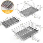 Foldable Camping Toaster,Stainless Steel Collapsible Toaster Rustproof & Heat-Resistant Design for Hiking, Picnic and Outdoor Use - Image 3