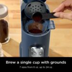 Ninja Pods & Grounds Single-Serve Coffee Maker, K-Cup Pod Compatible, 56-oz. Reservoir, 6-oz. Cup to 24-oz. Travel Mug Brew Sizes, Iced Coffee Maker, Navy, PB041NV - Image 3