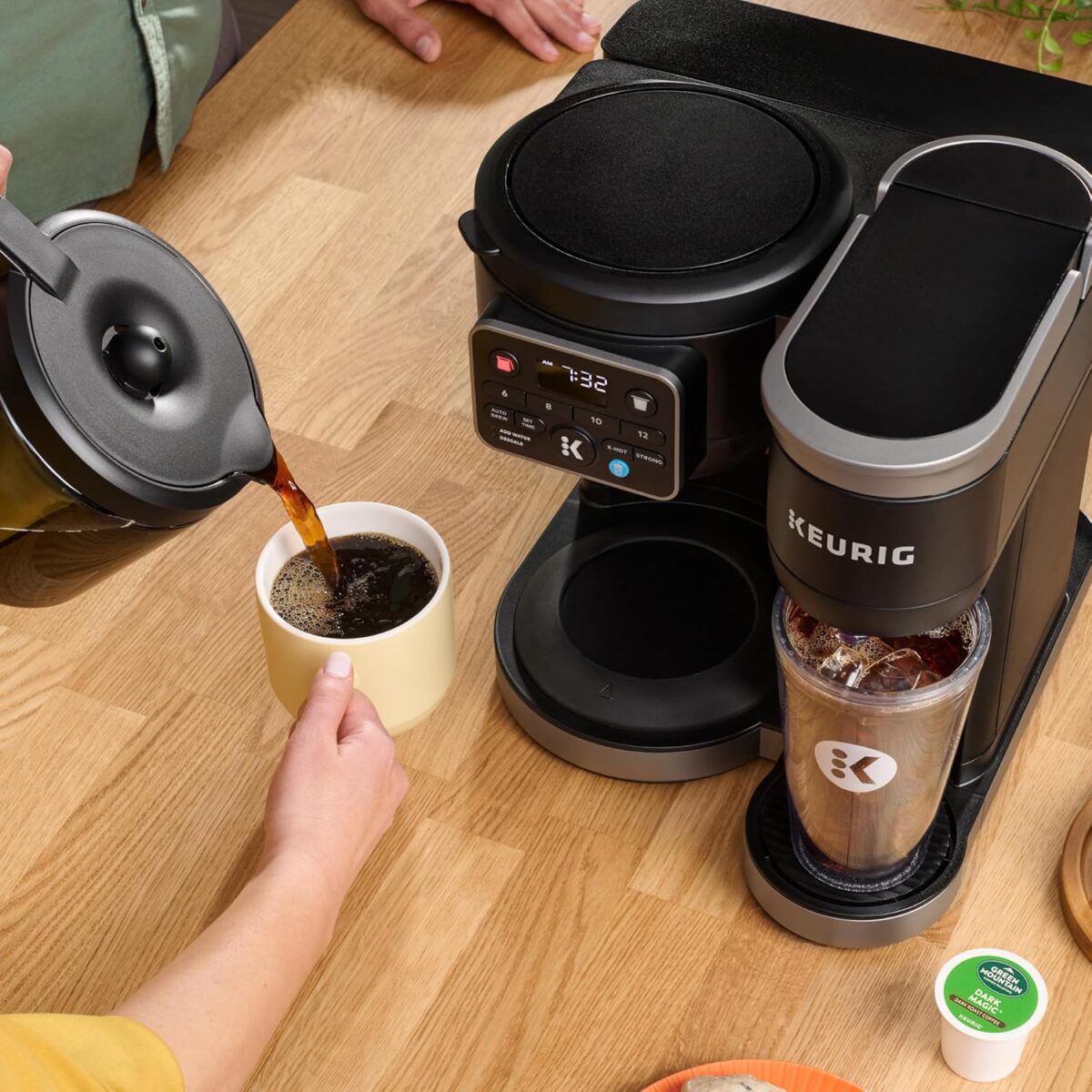 Keurig K-Duo Hot & Iced Single Serve & Carafe Coffee Maker, MultiStream Technology, 72oz Reservoir (Gen 2) - Image 21