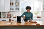 BLACK+DECKER 12-Cup Digital Coffee Maker, Programmable, Washable Basket Filter, Sneak-A-Cup, Auto Brew, Water Window, Keep Hot Plate, Black - Image 9