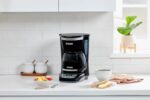 BLACK+DECKER 12-Cup Digital Coffee Maker, Programmable, Washable Basket Filter, Sneak-A-Cup, Auto Brew, Water Window, Keep Hot Plate, Black - Image 11