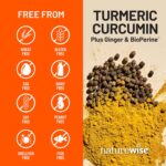 NatureWise Curcumin Turmeric 2250mg - 95% Curcuminoids & BioPerine Black Pepper Extract for Advanced Absorption - Daily Joint and Immune Health Support - Vegan, Non-GMO, 180 Count[60-Day Supply] - Image 6