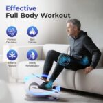 Under Desk Elliptical Machine, Electric Ellipse Leg Exerciser as Seen on Tv for Seniors with 10 Adjustable,Pedal Exerciser,Exercise Equipment for Home - Image 5