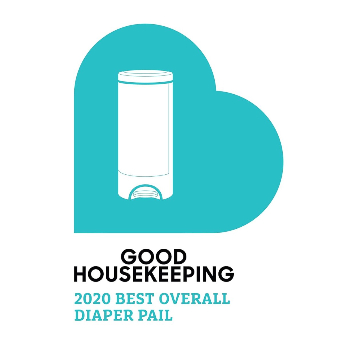 Munchkin® STEP™ Diaper Pail Powered by Arm & Hammer, #1 in Odor Control, Award-Winning, Includes 1 Snap, Seal & Toss™ Bag, 1 Starter Refill Ring, and 1 PUCK™ Baking Soda Cartridge - Image 7