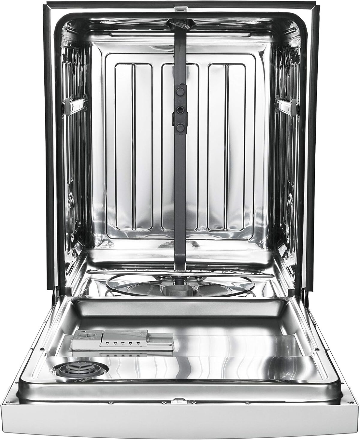 SPT SD-6501WA 24″-wide Built-In Stainless Steel Tall Tub Dishwasher with ENERGY STAR, Heated Drying, 6 Wash Programs and 14 Plate Settings – White - Image 4